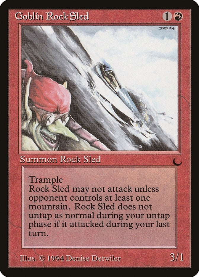 Image for Goblin Rock Sled - Magic: The Gathering