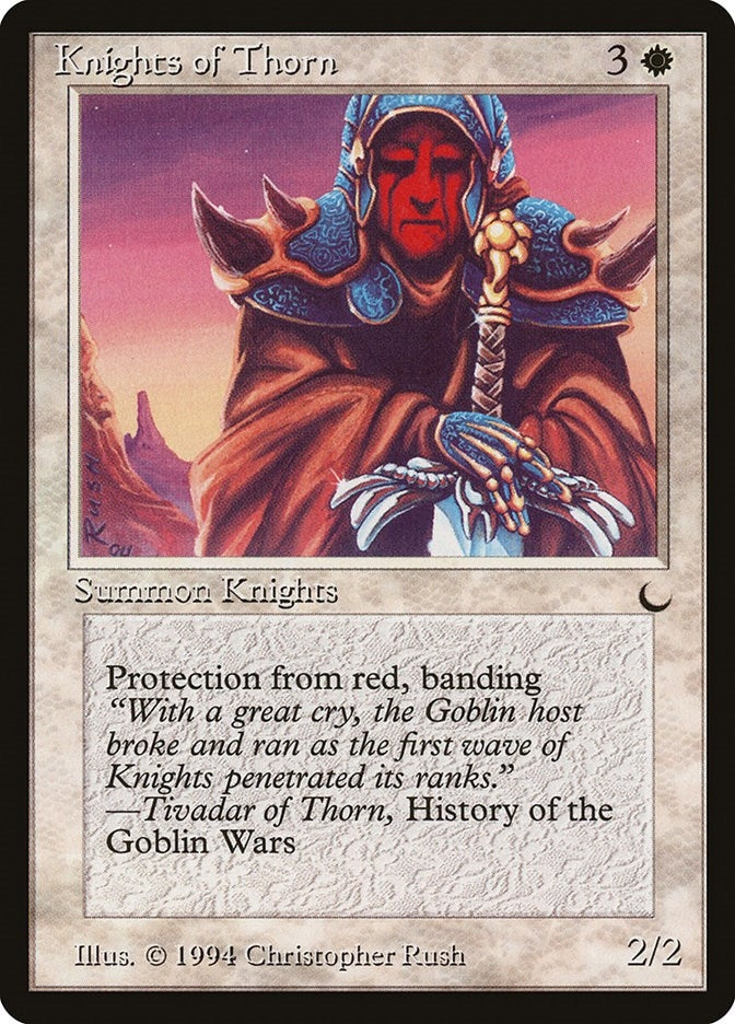 Image for Knights of Thorn - Magic: The Gathering