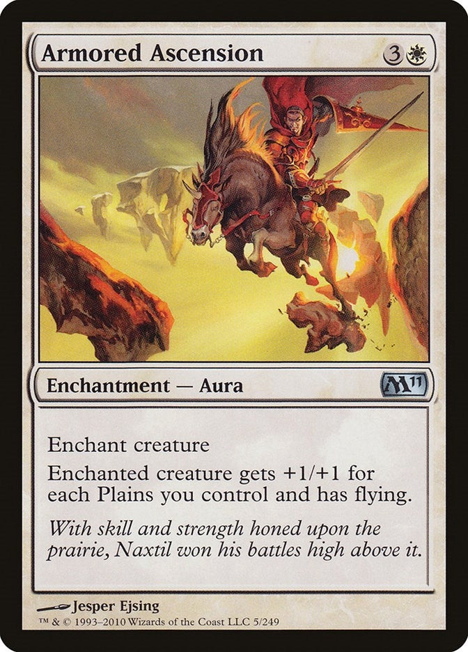 Image for Armored Ascension (5) - Magic: The Gathering