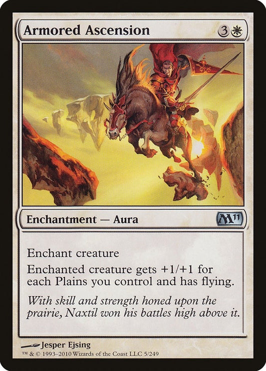 Image for Armored Ascension (5) - Magic: The Gathering