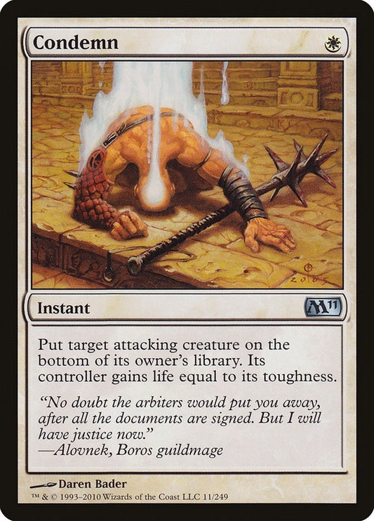 Image for Condemn (11) - Magic: The Gathering