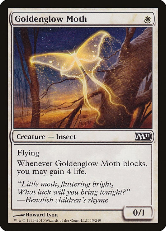 Image for Goldenglow Moth (15) - Magic: The Gathering