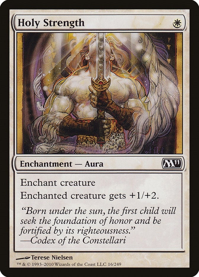 Image for Holy Strength (16) - Magic: The Gathering
