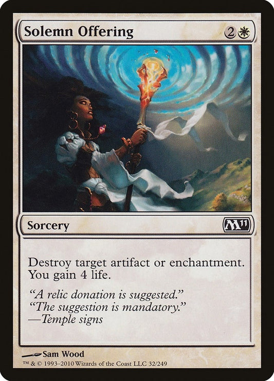 Image for Solemn Offering (32) - Magic: The Gathering