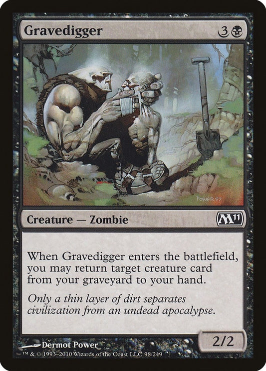 Image for Gravedigger (98) - Magic: The Gathering