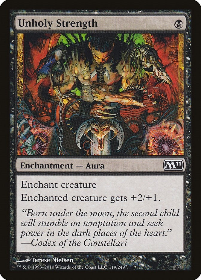 Image for Unholy Strength (119) - Magic: The Gathering