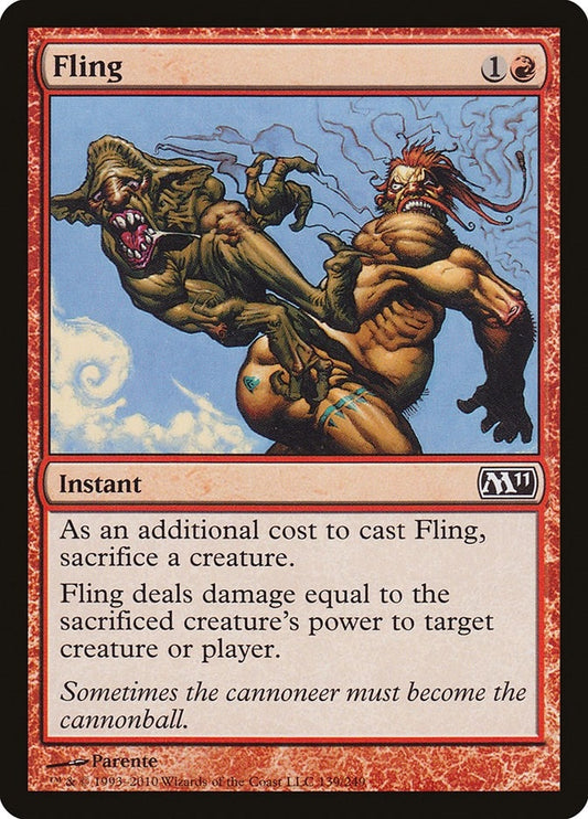 Image for Fling (139) - Magic: The Gathering
