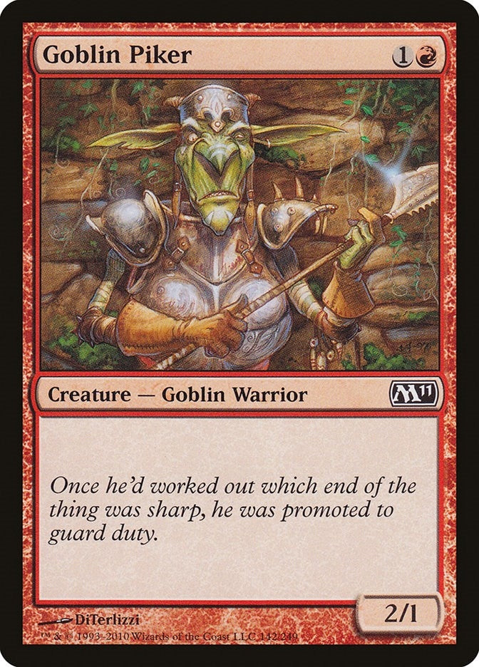 Image for Goblin Piker (142) - Magic: The Gathering