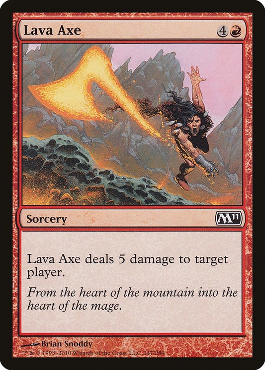 Image for Lava Axe (147) - Magic: The Gathering