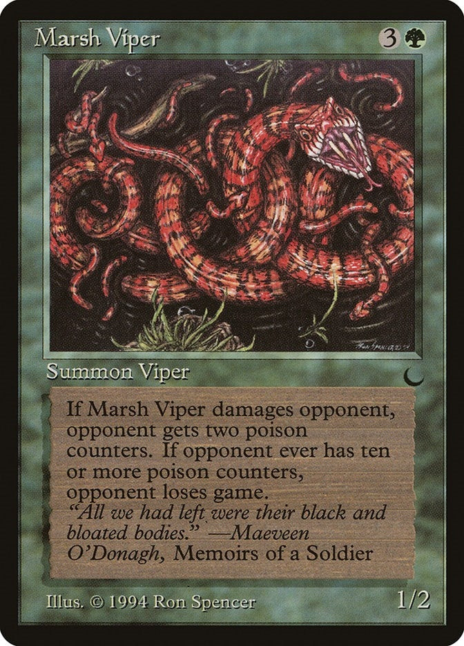Image for Marsh Viper - Magic: The Gathering