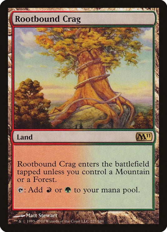 Image for Rootbound Crag (227) - Magic: The Gathering