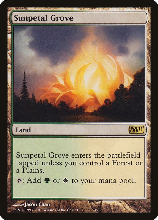 Image for Sunpetal Grove (228) - Magic: The Gathering