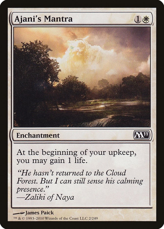 Image for Ajani's Mantra (2) - Magic: The Gathering