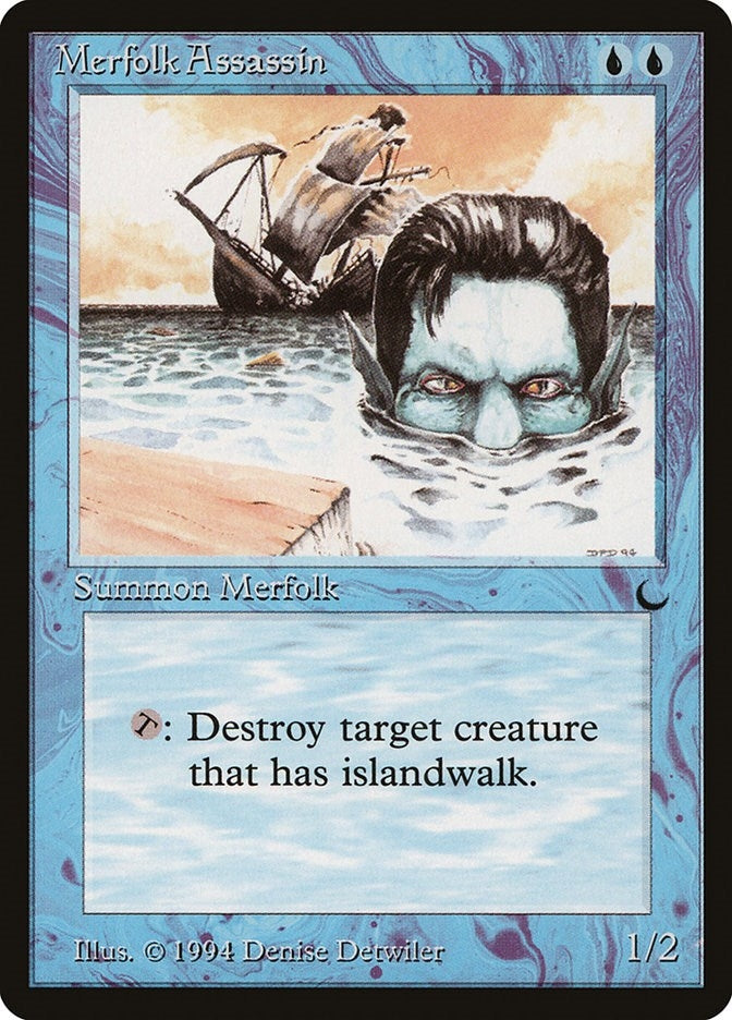 Image for Merfolk Assassin - Magic: The Gathering