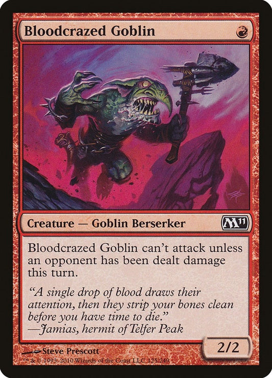 Image for Bloodcrazed Goblin (125) - Magic: The Gathering