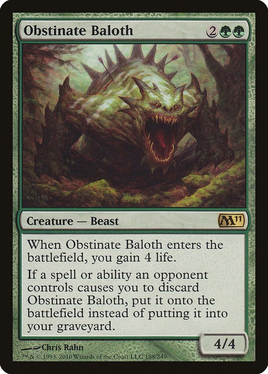 Image for Obstinate Baloth (188) - Magic: The Gathering