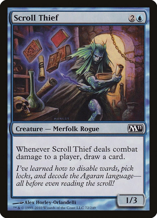 Image for Scroll Thief (72) - Magic: The Gathering