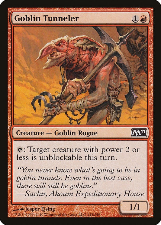 Image for Goblin Tunneler (143) - Magic: The Gathering