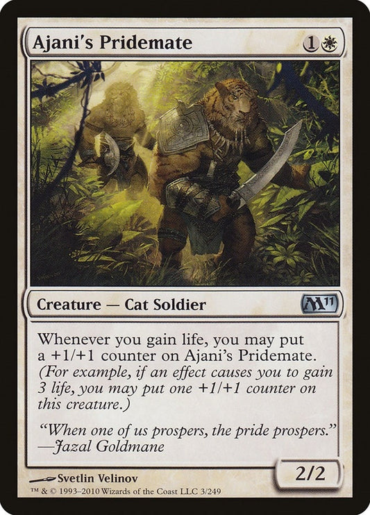 Image for Ajani's Pridemate (3) - Magic: The Gathering