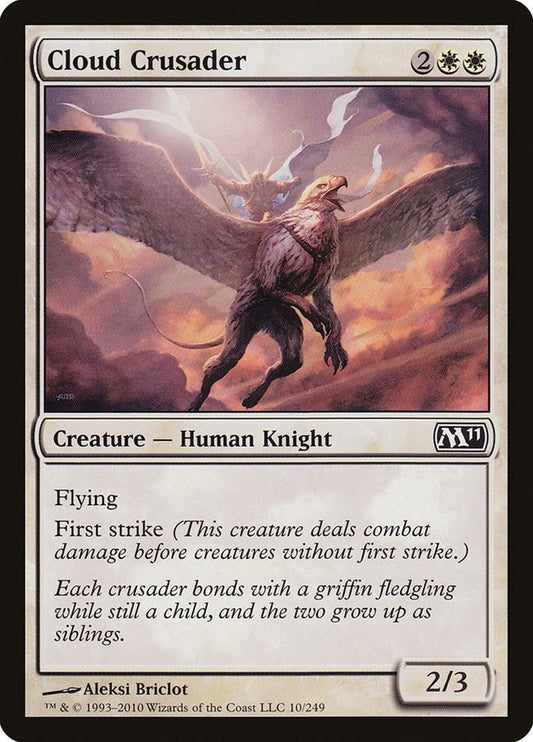 Image for Cloud Crusader (10) - Magic: The Gathering