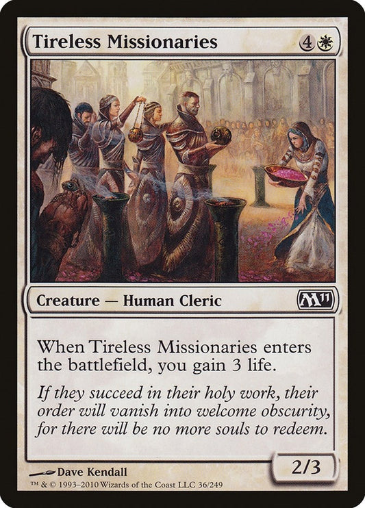 Image for Tireless Missionaries (36) - Magic: The Gathering