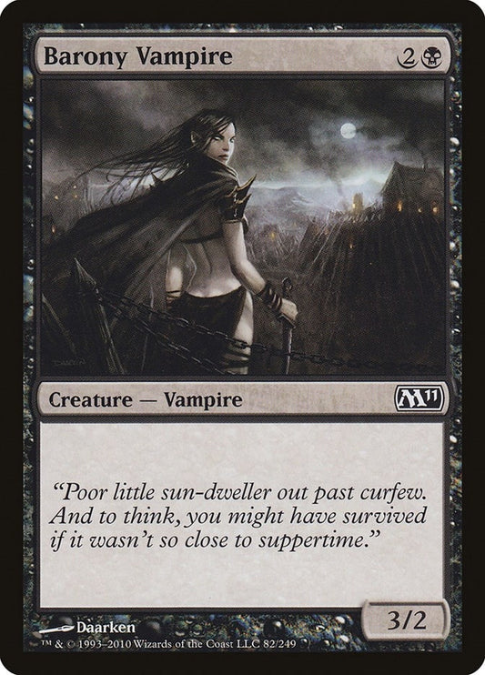 Image for Barony Vampire (82) - Magic: The Gathering