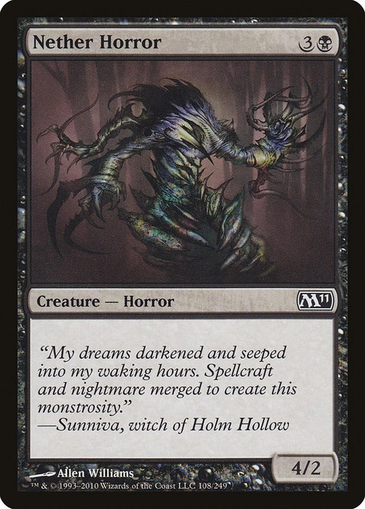 Image for Nether Horror (108) - Magic: The Gathering