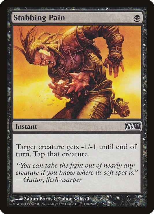 Image for Stabbing Pain (118) - Magic: The Gathering