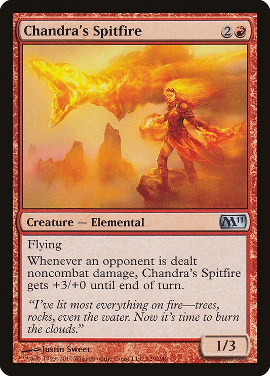 Image for Chandra's Spitfire (129) - Magic: The Gathering