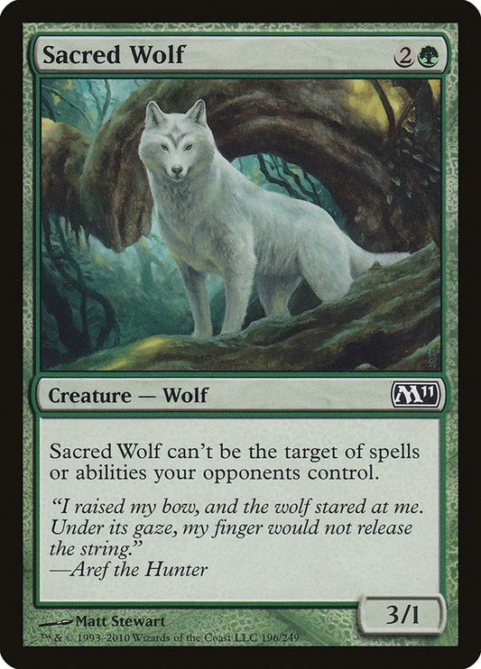 Image for Sacred Wolf (196) - Magic: The Gathering