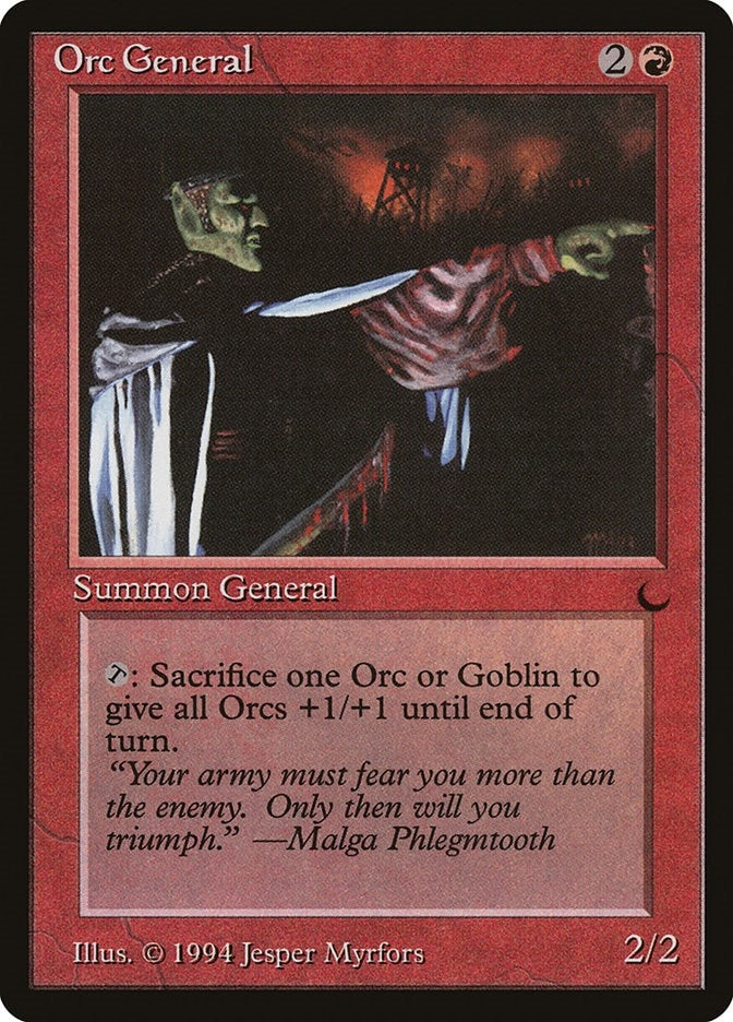 Image for Orc General - Magic: The Gathering