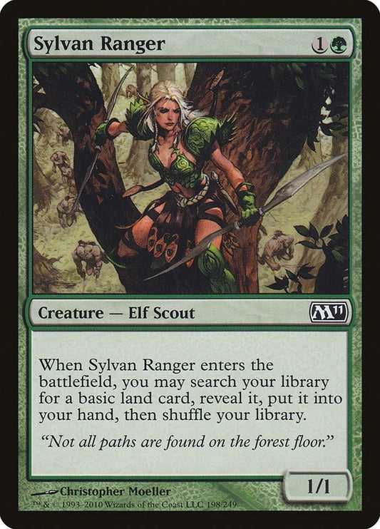Image for Sylvan Ranger (198) - Magic: The Gathering