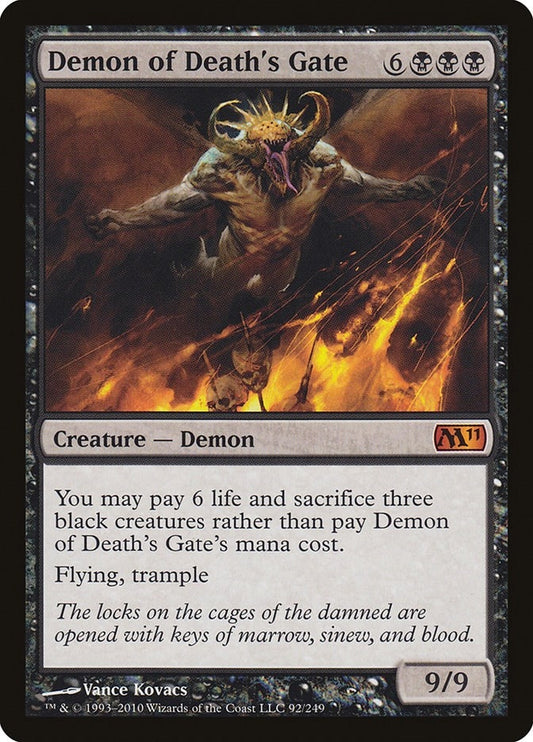 Image for Demon of Death's Gate (92) - Magic: The Gathering