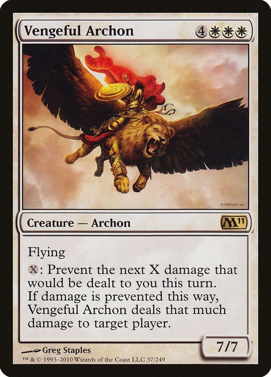 Image for Vengeful Archon (37) - Magic: The Gathering
