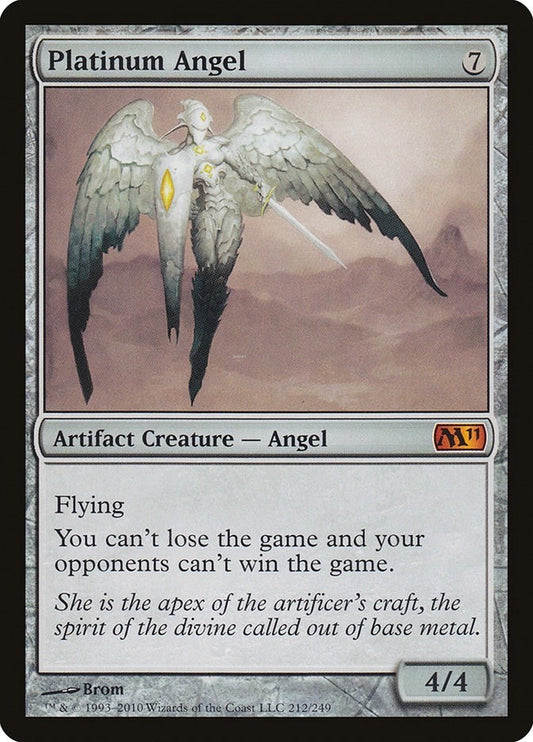 Image for Platinum Angel (212) - Magic: The Gathering