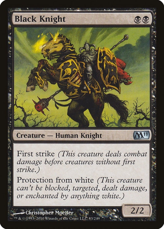 Image for Black Knight (83) - Magic: The Gathering