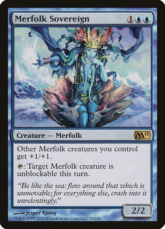 Image for Merfolk Sovereign (65) - Magic: The Gathering