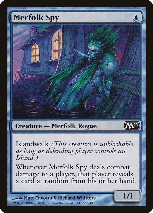 Image for Merfolk Spy (66) - Magic: The Gathering