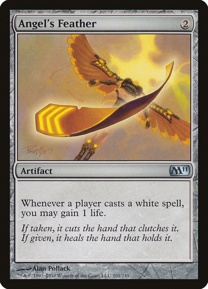 Image for Angel's Feather (201) - Magic: The Gathering