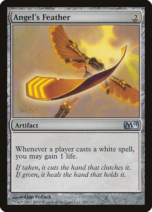 Image for Angel's Feather (201) - Magic: The Gathering