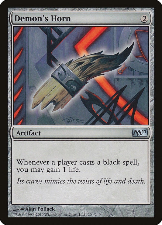 Image for Demon's Horn (204) - Magic: The Gathering