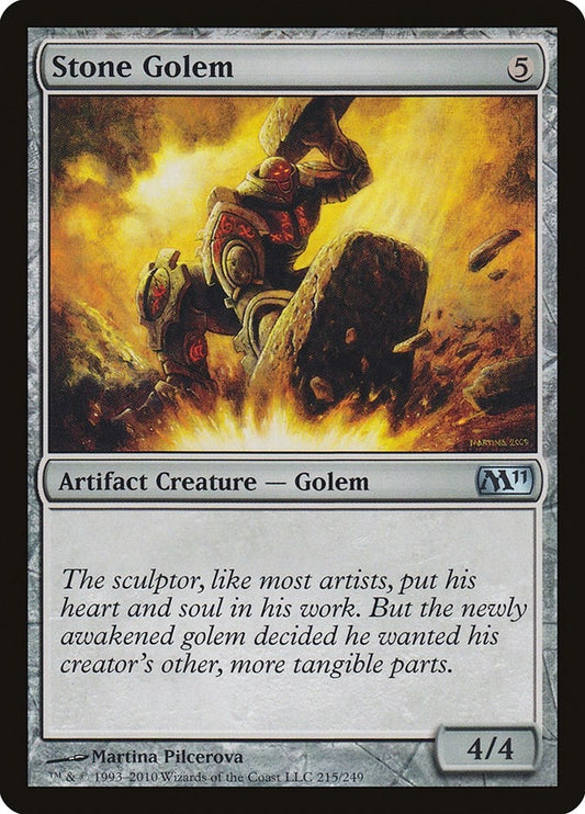 Image for Stone Golem (215) - Magic: The Gathering