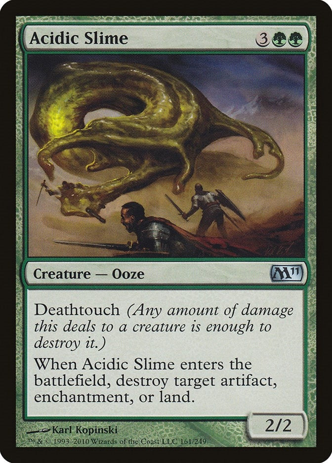 Image for Acidic Slime (161) - Magic: The Gathering