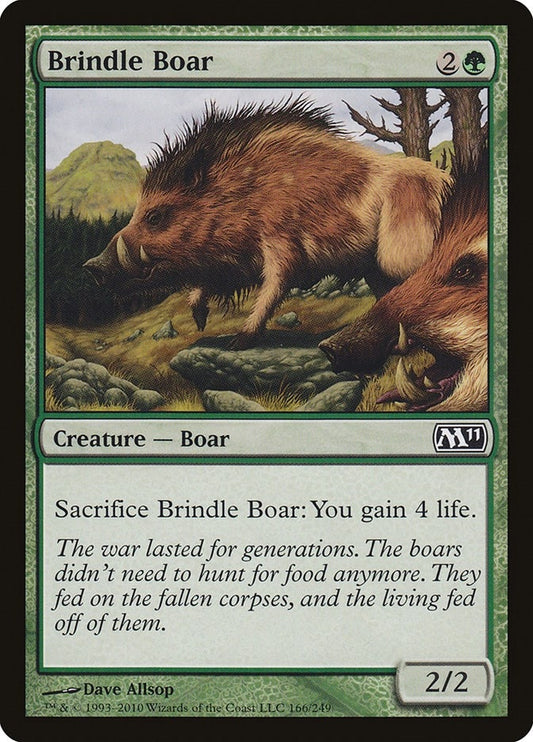 Image for Brindle Boar (166) - Magic: The Gathering