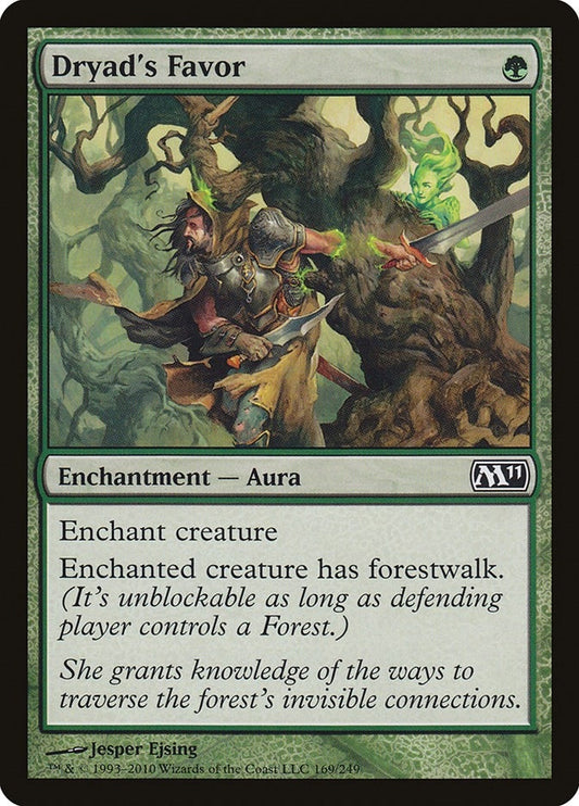 Image for Dryad's Favor (169) - Magic: The Gathering