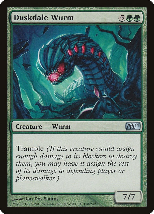 Image for Duskdale Wurm (170) - Magic: The Gathering