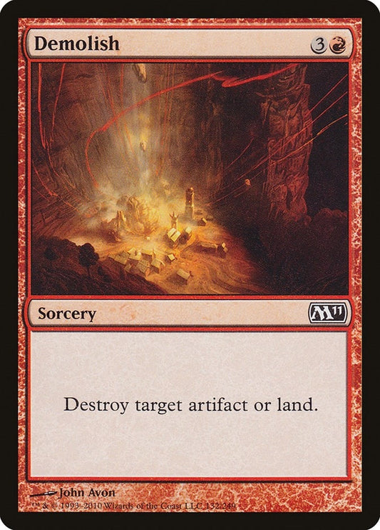 Image for Demolish (132) - Magic: The Gathering