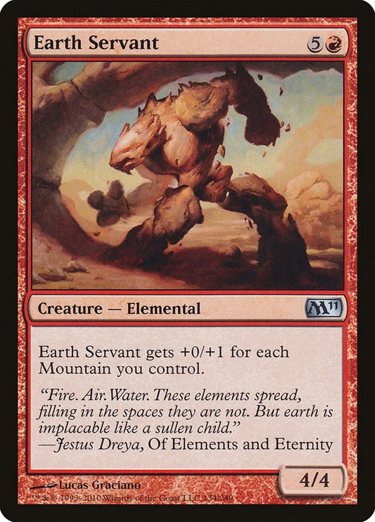 Image for Earth Servant (134) - Magic: The Gathering
