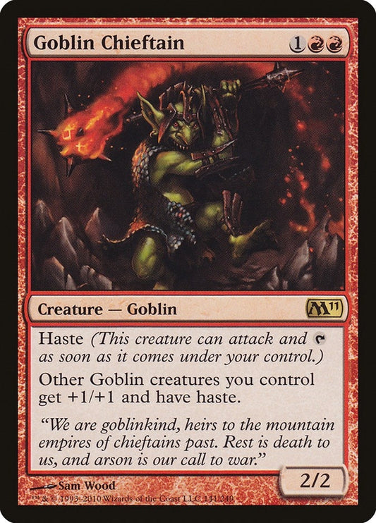 Image for Goblin Chieftain (141) - Magic: The Gathering