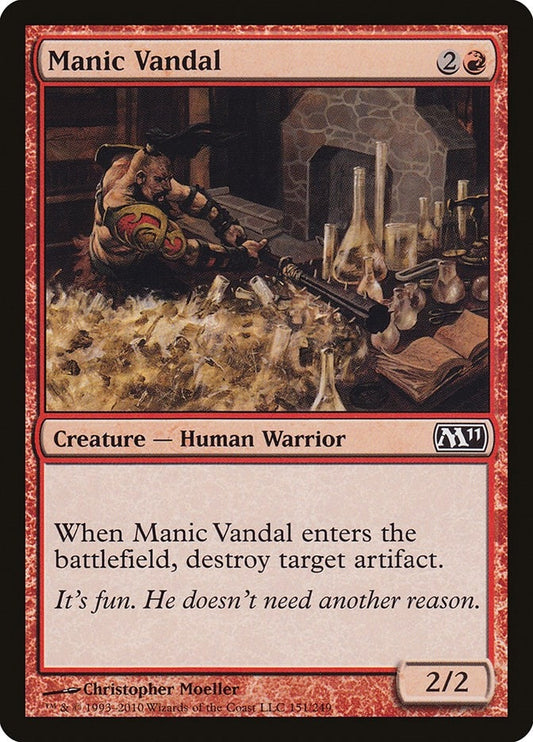 Image for Manic Vandal (151) - Magic: The Gathering